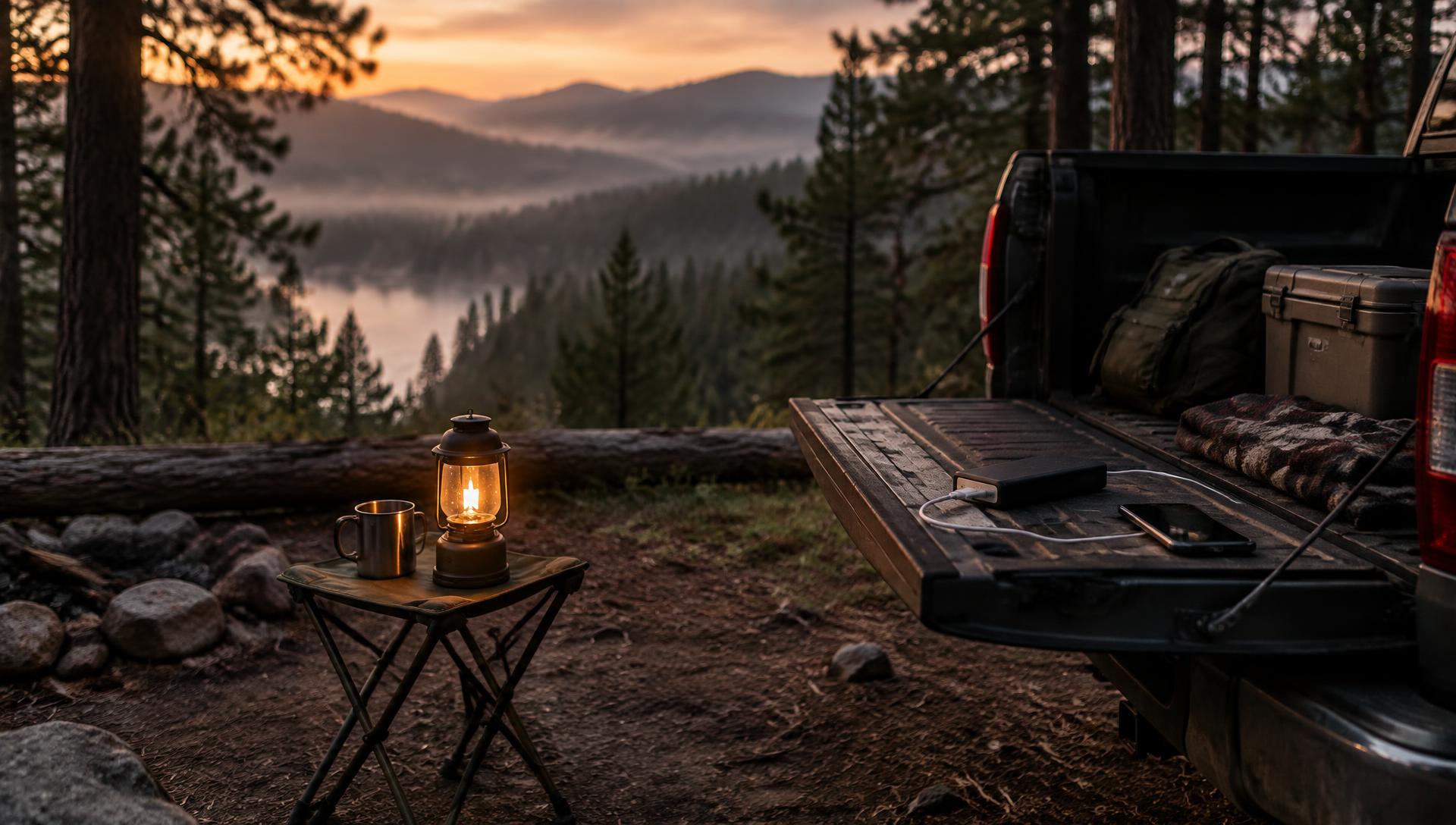 Weekend Basecamp trip scene